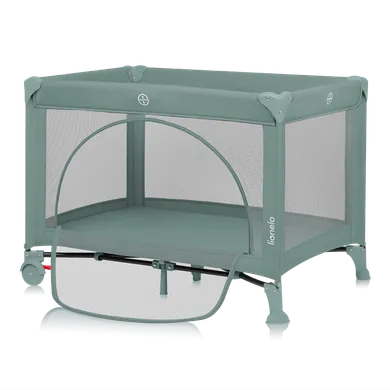 Lionelo, Laura, patut de calatorie compact 2in1, Green Sage