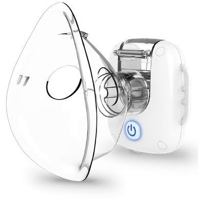 Lionelo, Nebi Air Mask White, aparat de aerosoli pentru copii si adulti