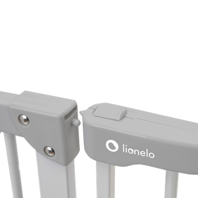 Lionelo, Truus Slim Led, poarta de siguranta, Grey