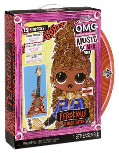 L.O.L. Surprise, O.M.G. Remix Rock, Ferocious, papusa cu instrument muzical