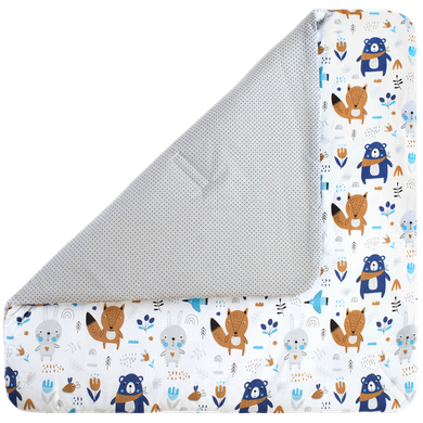 Medi Partners, Boho Animals, paturica - sistem de infasat pentru bebelusi, bej
