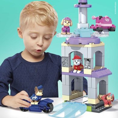 Mega Bloks, Paw Patrol. Set vehicule de urgenta, piese, 87 elemente
