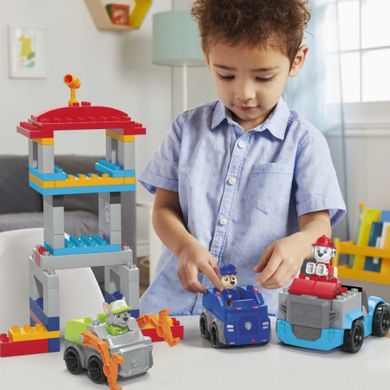 Mega Bloks, Paw Patrol, Vehicul de patrula, piese, 81 elemente