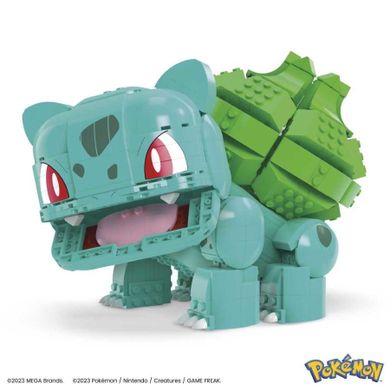 MEGA Pokemon, Jumbo Bulbasaur, set de constructie, 789 piese