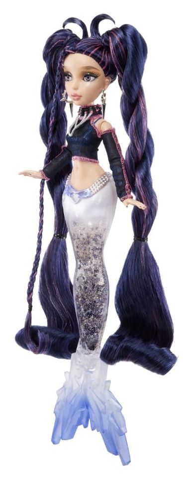 Mermaze Mermaidz, Theme Doll, Nera, papusa care schimba culoarea