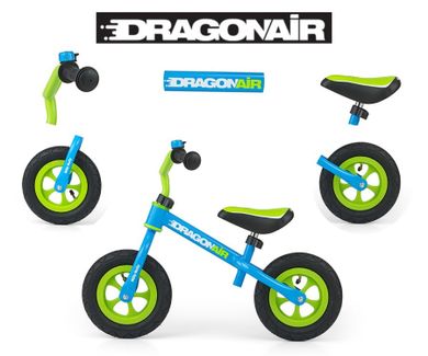 Milly Mally, Dragon Air, bicicleta fara pedale, Blue