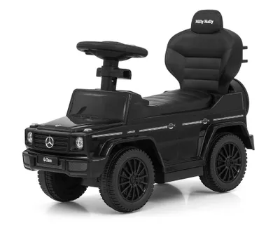 Milly Mally, Mercedes-Benz, G350d, masinuta fara pedale cu maner, Black