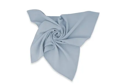 MimiNu, scutece din muselina, denim + crema, 75-75 cm, 2 buc.