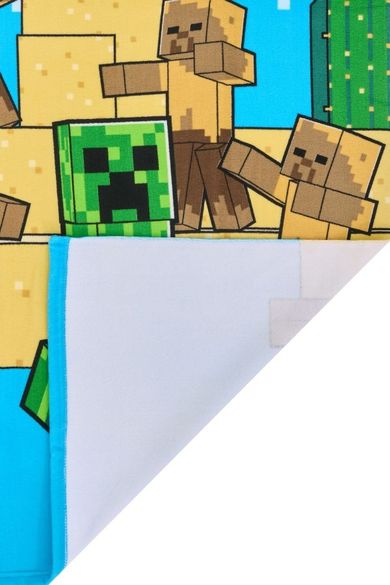 Minecraft, prosop cu uscare rapida, mikrofibra, 70-140 cm