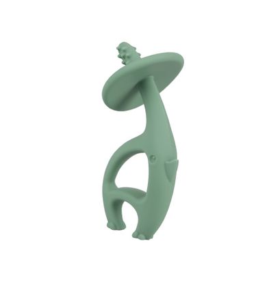 Mombella, Dancing Elephant, jucarie dentitie, Light Green