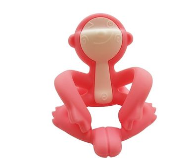 Mombella, Monkey, jucarie dentitie, Pink