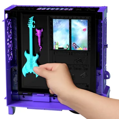 Monster High, Food Truck, set de papusa cu accesorii