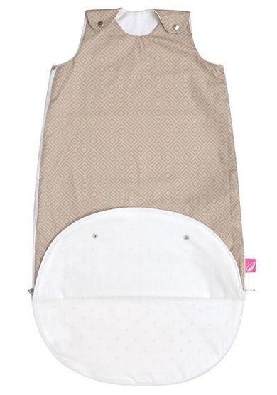 Motherhood, Patrate Roz, Zip-A-Round, sac de dormit subtire de vara 2in1, TOG 1, 3-18m