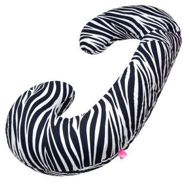 Motherhood, Perna multifunctionala Sleepy-C - fata de perna, Blue Zebra