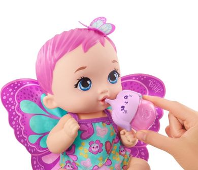 My Garden Baby, Feed & Change Baby Butterfly, Papusa Fluture cu accesorii