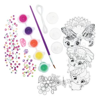 Nebulous Stars, decoratiuni de pictat pentru geam, 3 buc.