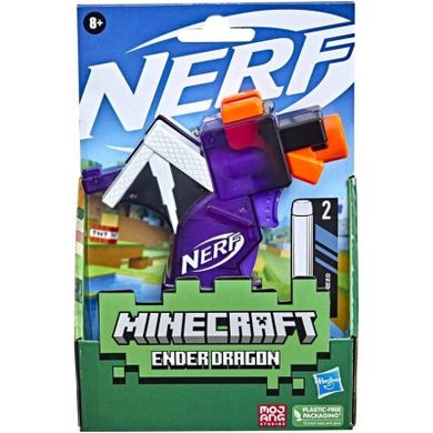 Nerf Microshots, Minecraft, Ender Dragon, blaster si 2 proiectile