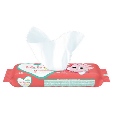Pampers Hygiene On-The-Go, servetele umede, 9 pachete, 360 buc.