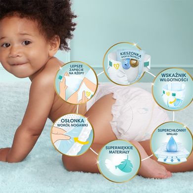 Pampers Premium Care, scutece marimea 4, 9-14 kg, 52 buc.