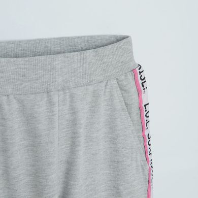 Pantaloni trening pentru fete, gri, imprimeu L.O.L. Surprise, Licence Brand