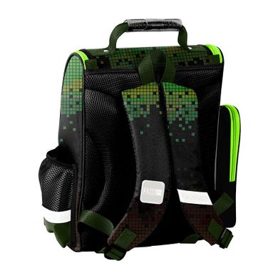 Paso, ghiozdan, Gaming neon, negru-verde