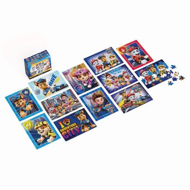 Paw Patrol, puzzle 12in1