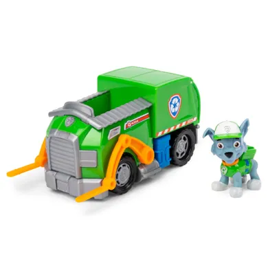 Paw Patrol, Rocky, vehicul cu figurina
