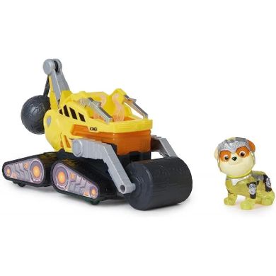 Paw Patrol, The Movie, Rubble, masina cu figurina