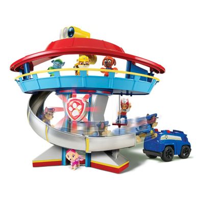 Paw Patrol, turnul de comanda, set de vehicul cu figurina