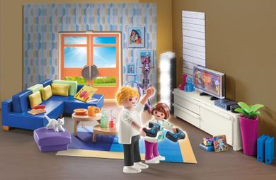 Playmobil, City Life, Familia in sufragerie, 70989