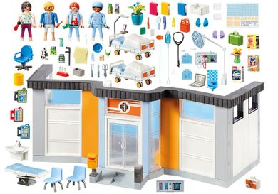 Playmobil, City Life, Salon spital mobilat, 70191