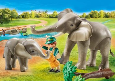 Playmobil, Family Fun, Elefanti, 70324