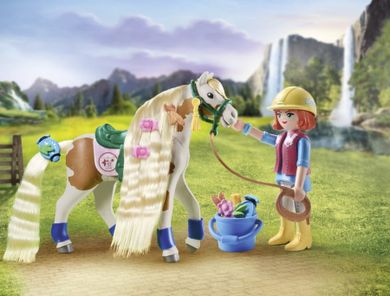 Playmobil, Horses of Waterfall, Ellie si calutul, 71639