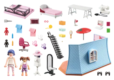 Playmobil, Miraculous, Mansarda lui Marinette, 71334