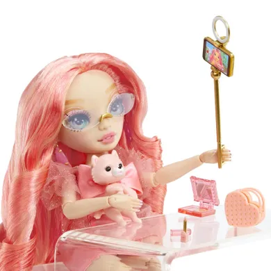 Rainbow High, New Friends, Fashion Doll, Pinkly Paige, papusa fashionista