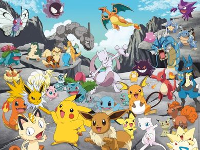 Ravensburger, Pokemon Classic, puzzle, 1500 piese