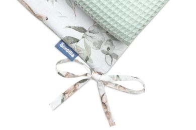 Sensillo, Caprioare Mici, protectie pentru patut, menta, 180 cm