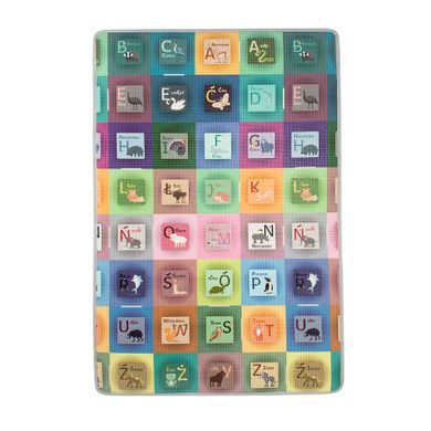 Smiki, Covoras educativ din spuma, reversibil, 150-100 cm