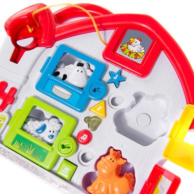Smiki, Ferma cu surprize, jucarie interactiva cu piese de sortat si potrivit