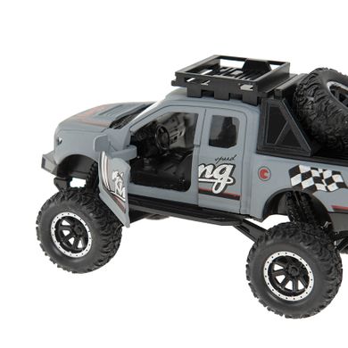 Smiki, Masina de teren Pick-Up, vehicul, lumina si sunet, 15 cm, 1:32