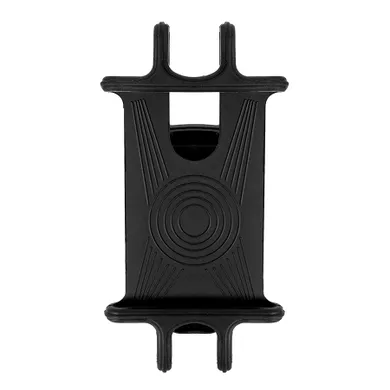 Smiki, suport pentru telefon din silicon, negru
