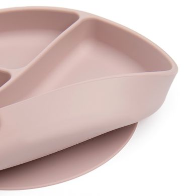 Smiki, Very Bunny, farfurie compartimentata din silicon, roz