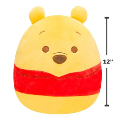 Squishmallows, Disney, Winnie the Pooh, jucarie de plus, 18 cm