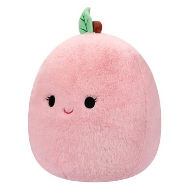 Squishmallows, Fuzzamallows, Phyllis, Peach, jucarie de plus, 30 cm