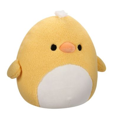 Squishmallows, Fuzzamallows, Yellow Duck, jucarie de plus, 30 cm