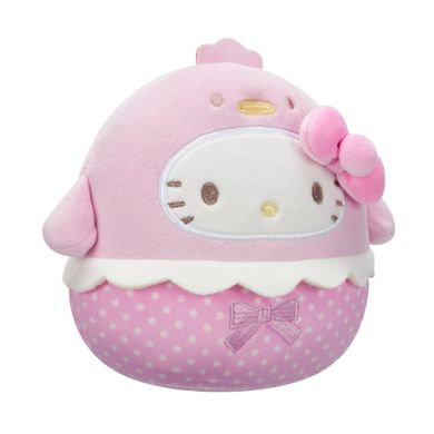 Squishmallows, Hello Kitty and Friends, Hello Kitty Easter Chick, jucarie de plus, 20 cm