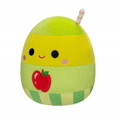 Squishmallows, Jean Apple Juice Box, jucarie de plus, 19 cm
