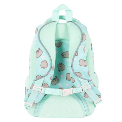 St.Majewski, Pusheen, rucsac pentru scoala, cu 4 compartimente, Mint