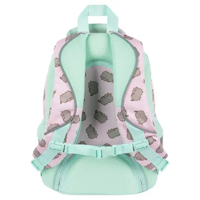 St.Majewski, Pusheen, rucsac pentru scoala, cu 4 compartimente, Pink