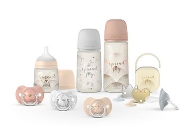 Suavinex, Spread Joy, clema pentru suzeta, gri